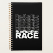ランナやる気を起こさせるイン・トレーニング引用文-走レース プランナー手帳 (正面)