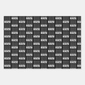 ランナやる気を起こさせるイン・トレーニング引用文-走レース ラッピングペーパーシート (正面2)