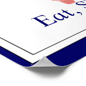 ランナやる気を起こさせるーの引用文走の繰り返し ポスター (角)