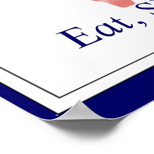 ランナやる気を起こさせるーの引用文走の繰り返し ポスター (角)