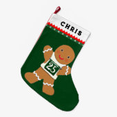 ランナランニングー ラージクリスマスストッキング (正面 (吊り時))