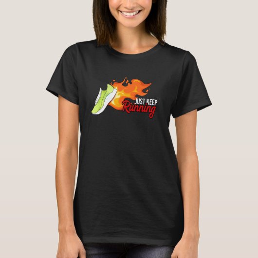 ランナランニングー Tシャツ (正面)
