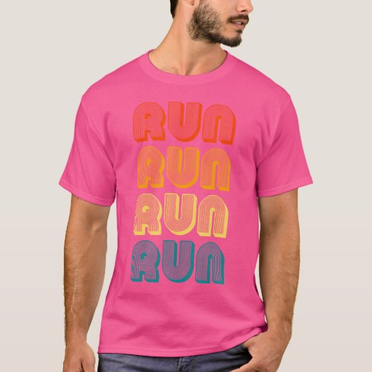 ランナランニングー Tシャツ (正面)