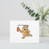 ランナーとしてのクマ ポストカード (スタンド正面)