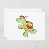 ランナーとして turtle ポストカード (正面/裏面)