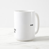 ランナーのためのコーヒー・マグ- 26.2苦痛は一時的です コーヒーマグカップ (正面右)