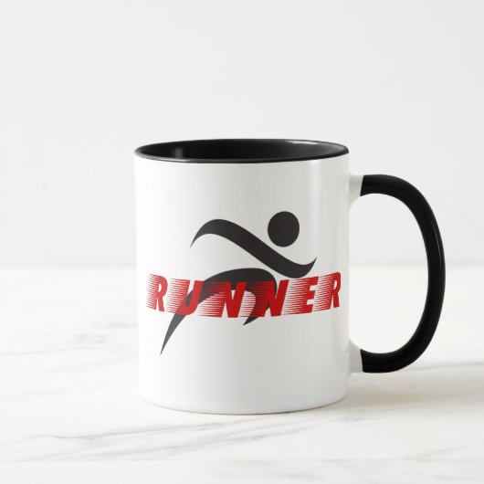 ランナーのコーヒー・マグ マグカップ (右)