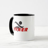 ランナーのコーヒー・マグ マグカップ (正面左)