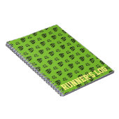 ランナーの丸太の活動 ノートブック (右側)