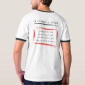 ランナーの信条 Tシャツ (裏面フル)