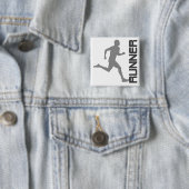 ランナーの地帯ボタン 缶バッジ (インサイチュ)