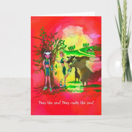 ランナーの幸運のカード – 塩辛ランナー カード (正面)