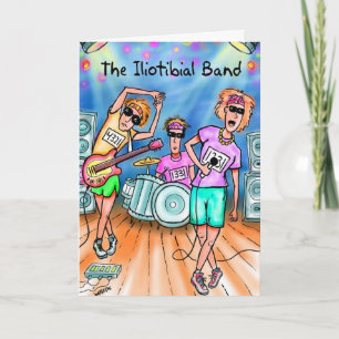 ランナーの幸運のカード – Iliotibic Band カード