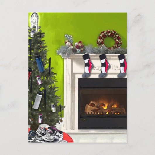 ランナーの木 ポストカード (正面)