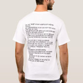 ….ランナーはであるかもしれません Tシャツ (裏面)