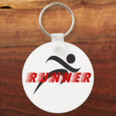 ランナーキーチェーン キーホルダー (正面)