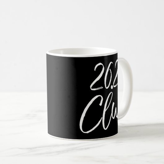 ランナーギア262ランニングClu用マラソンフィニッシャ コーヒーマグカップ (正面右)