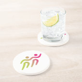 ランナーグループイラストレーション コースター (側面)