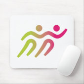 ランナーグループイラストレーション マウスパッド (マウス)