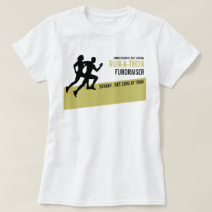 ランナーシルエ走ット、チャリティーウォークアドソンイベント Tシャツ