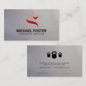 ランナースタイル化ロゴ | ケトルベル 予約カード (正面/裏面)