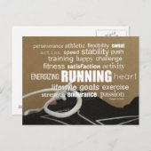 ランナーズコラやる気を起こさせるージ ポストカード (正面/裏面)