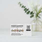 ランナーズトップビュー | コーチトレーナー 名刺 (スタンド正面)