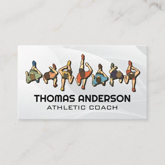 ランナーズトップビュー 名刺 (正面)