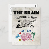 ランナーズブレイン ポストカード (正面/裏面)