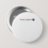 ランナーズユーフォリア私食べ物を与えのモンスターTシャツ 缶バッジ (正面&裏面)