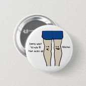 ランナーズ膝 缶バッジ (正面&裏面)