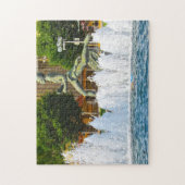 ランナーセントルイスの像。 ジグソーパズル (縦)