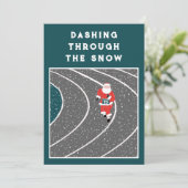 ランナートラックとフィールドクリスマス シーズンカード (スタンド正面)