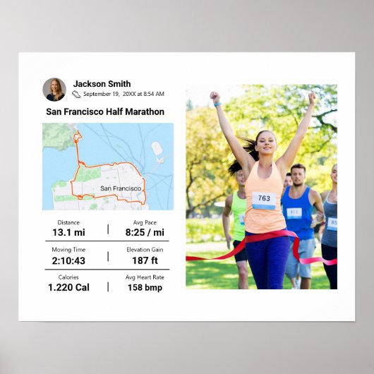 ランナーポスター ポスター (正面)