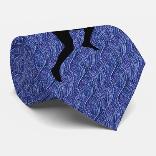 ランナーメッド。青ユニーク ネクタイ (ロール)