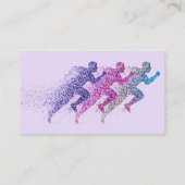 ランナーモダンパーソナルトレーナーコーチ 名刺 (裏面)