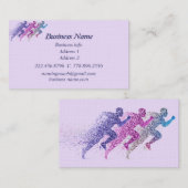 ランナーモダンパーソナルトレーナーコーチ 名刺 (正面/裏面)