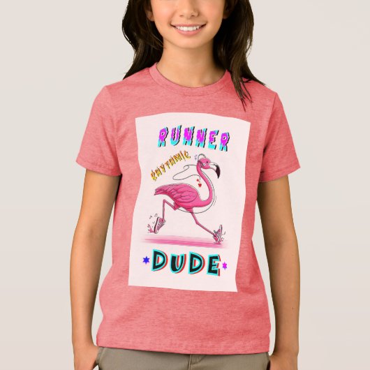 ランナーリズミドード トライブレンドTシャツ (正面)