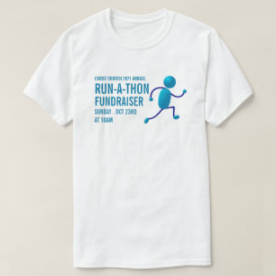 ランナーロゴ走、チャリティウォークアドソンイベント Tシャツ