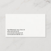 ランナーロゴ |トレッドミル |ジムモダン 名刺 (裏面)