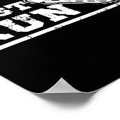 ランナー走とAthlのグラフィックのみ ポスター (角)