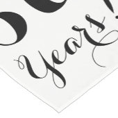 ランナー50年のへの応援テーブルの ショートテーブルランナー (コーナー)