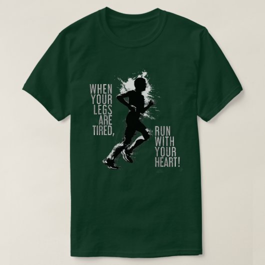 ランナー6 Tシャツ (デザイン正面)