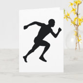 ランナー カード (黄色い花)