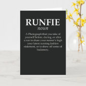 ランナー カード アスリート スポーツ シルエット トラック フィールド (黄色い花)