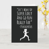 ランナー カード マラソン 運動 フィットネス 屋外 XC (黄色い花)