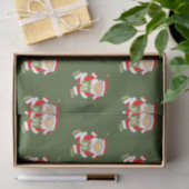 ランナー クリスマス ホリデー 薄葉紙 (ギフト)