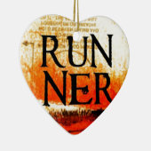 ランナー セラミックオーナメント (右)