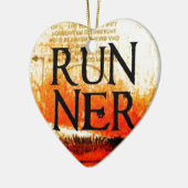 ランナー セラミックオーナメント (左)