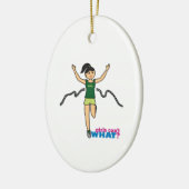 ランナー-中 セラミックオーナメント (左)